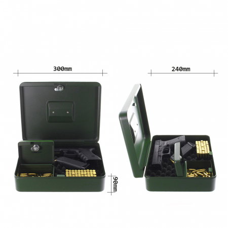 Casetă Pistol Rottner Gun Box Verde [2]