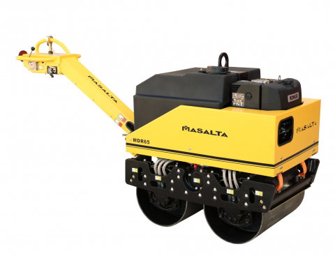 Masalta MDR65L cilindru dublu vibrocompactor, 7.5kW, Kohler KD15-440, diesel [1]