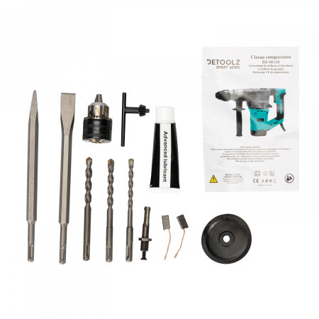 Ciocan rotopercutor Detoolz DZ-SE118, 1500W [3]