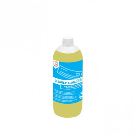 Incalzire si climatizare - CLEANEX CLIMA PLUS - Detergent superconcentrat pentru instalatii de climatizare - flacon 1 litru