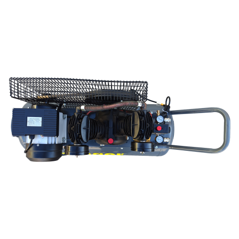 Compresor aer Stager HMV0.25/100 , 100L, 8bar, 324L/min, monofazat, angrenare curea - Resigilat [5]