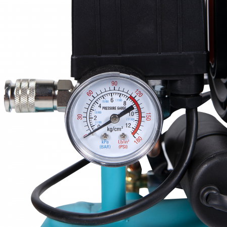 Compresor de aer silentios fara ulei Detoolz DZ-C265 650W, 9L [4]