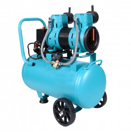 Compresor de aer silentios fara ulei Detoolz DZ-C266 1500W, 30L [2]