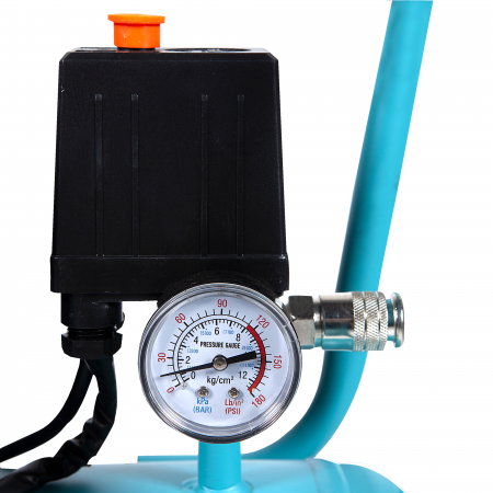 Compresor de aer silentios fara ulei Detoolz DZ-C266 1500W, 30L [4]