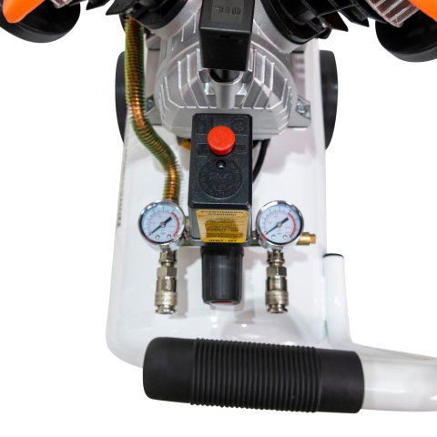 Compresor de aer RURIS Double Power 5000, 50 L, 3 CP, 2 cilindri [8]