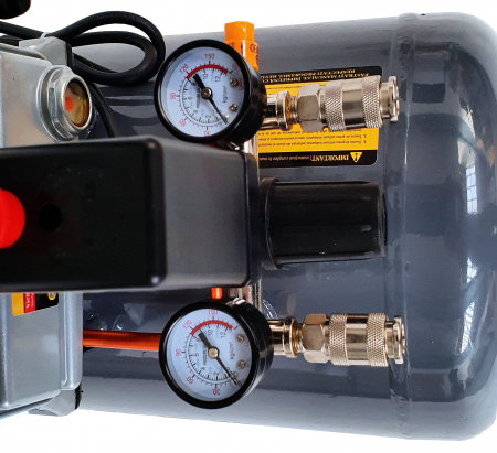 Compresor aer Stager HM2050B 4530102050, 50L, 8bar, 200L/min, monofazat, angrenare directa [1]