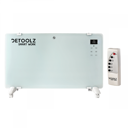 Incalzire si climatizare - Convector electric Detoolz DZ-EI114 1000W/2000W, alb, wifi