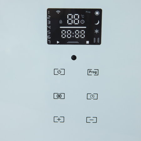 Convector electric Detoolz DZ-EI114 1000W/2000W, alb, wifi [4]