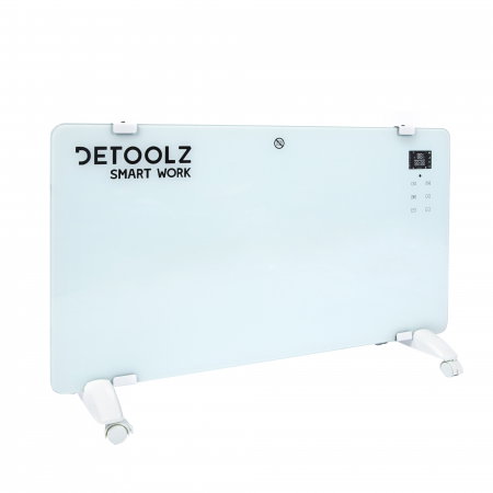 Convector electric Detoolz DZ-EI114 1000W/2000W, alb, wifi [2]