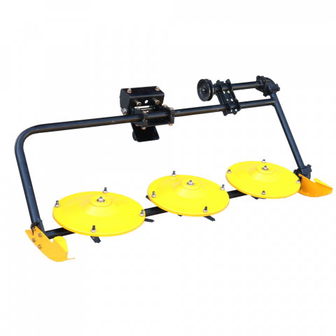 Minitractor ProGARDEN Campo T18 V25.1 4x4, 18CP, benzina, hidraulica fata-spate, roti 6.00-12 cu acoperis + remorca 600 kg, freza tractata, plug, tocator vegetatie, cositoare cu discuri si lama zapada [6]