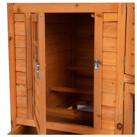 Cotet (tarc) pasari Micul Fermier GF-2342 1.6x0.75x0.8m, lemn [4]