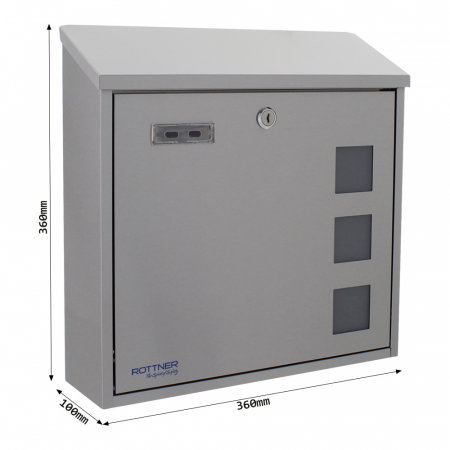 Cutie Poştală Rottner Muro Inox [3]