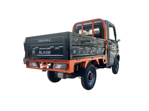 Pickup electric cargo Blade CARGO PRO 12, 3000W, 800 kg, negru-portocaliu [6]