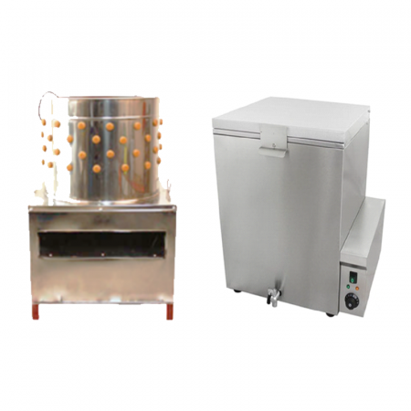 Deplumator pasari Micul Fermier WQ-60 si oparitor de pasari GF-2192 120 litri [0]