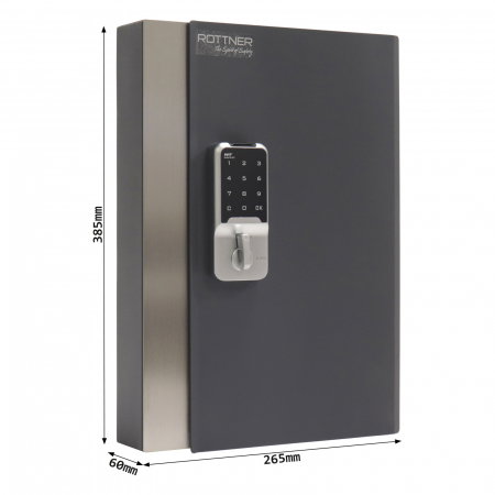 Depozitar Cheie Rottner Key Home 24 Antracit cu Încuietoare Electronică [3]