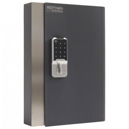 Protectie si transport valori - Depozitar Cheie Rottner Key Home 24 Antracit cu Încuietoare Electronică