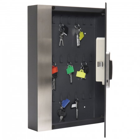 Depozitar Cheie Rottner Key Pro 24 Antracit cu Încuietoare Amprentă Digitală [2]