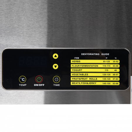 Deshidrator universal din Inox Micul Fermier GF-2193 12 tavi 800W (uscator fructe si plante) [3]