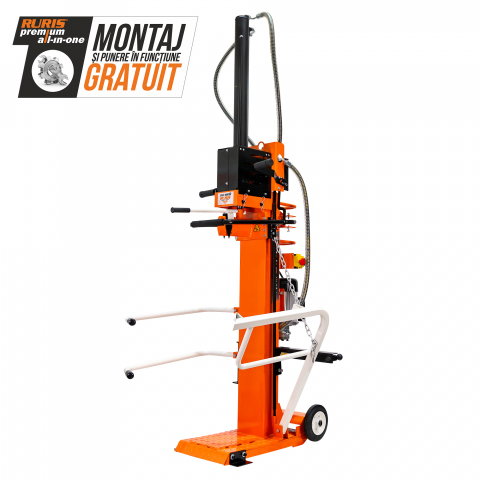 Despicător de lemne RURIS DLV1200, 12 tone, motor electric monofazat 3000 W, Dmax 400 mm [1]