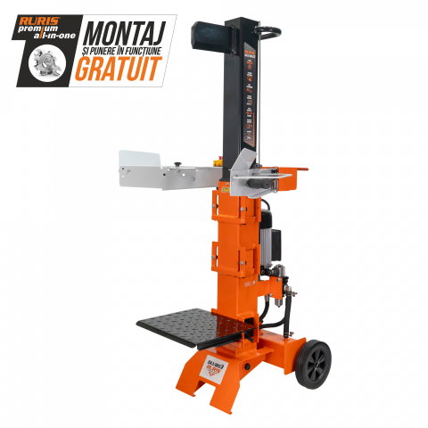 Despicător de lemne RURIS DLV803, 8 tone, motor electric monofazat 3000 W, Dmax 350 mm [1]