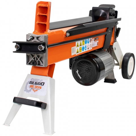 Despicător de lemne RURIS DL600, 6 tone, motor electric 2.2 kW, Dmax 250 mm