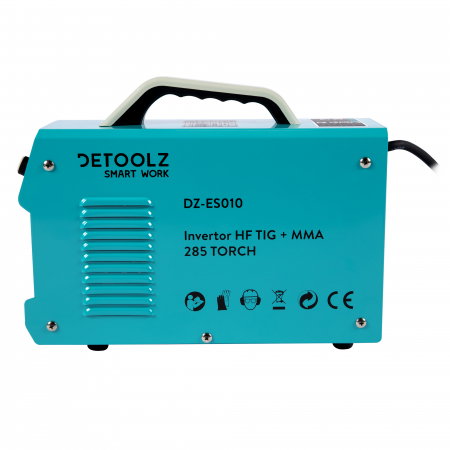 Invertor sudura TIG Detoolz DZ-SE010 HF TIG + MMA 285 TORCH [3]