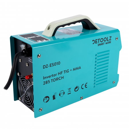 Invertor sudura TIG Detoolz DZ-SE010 HF TIG + MMA 285 TORCH [1]