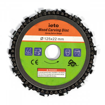Disc cu lant 125mm pt polizor unghiular 5buc/set [1]