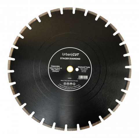 Discuri diamantate - Disc diamantat Stager URBAN CUT 500x3.6x10x25.4-P pentru beton/asfalt