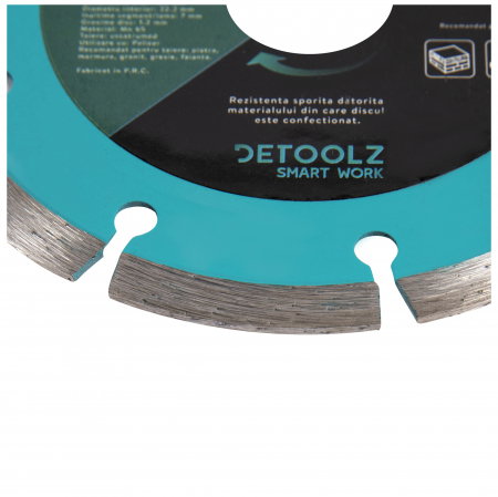 Disc diamantat segmentat 125x22.2x7mm [1]