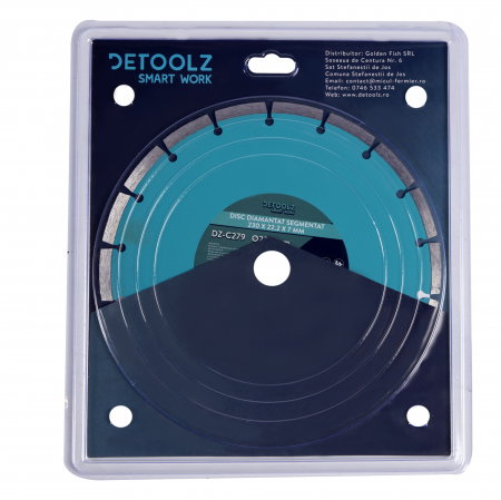 Disc diamantat segmentat 230x25.4x7mm [2]