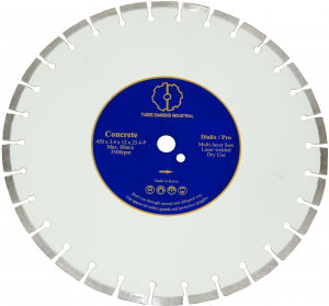 Discuri diamantate - Disc diamantat Tudee 450X25.4mm debitare beton dur