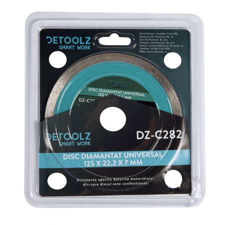 Disc diamantat universal 125x22.2x7mm [2]