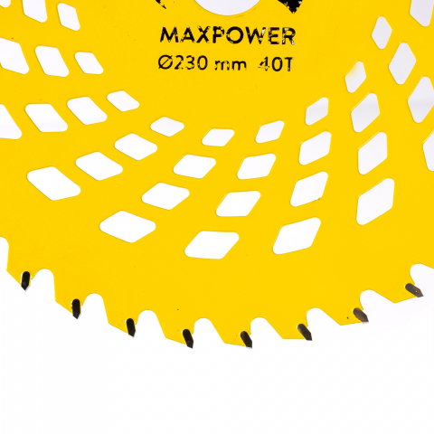 Disc motocositoare 40T Vidia, 230 x 25.4 x 2 mm, MaxPower [2]