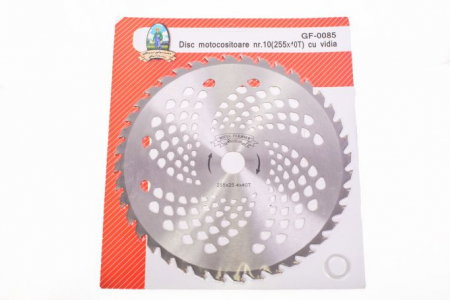 Disc motocositoare nr. 10/255 cu vidia MF [3]