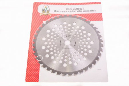 Accesorii motocoase si trimmere - Disc motocositoare nr. 12/300 cu vidia MF