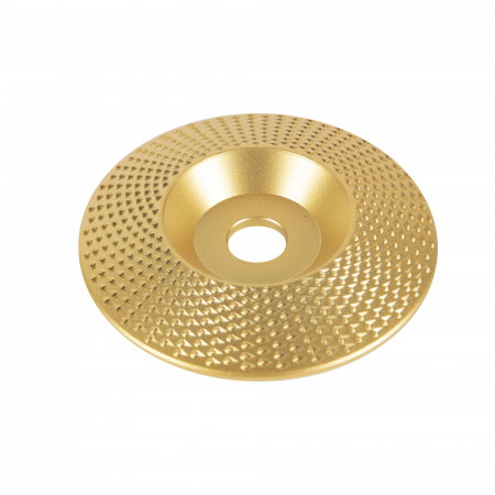 Scule electrice si unelte - Disc plat, auriu, de rindeluit lemn, 98mm