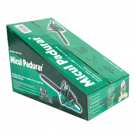 Drujba Micul Padurar 5200, GF-0847-S001-G03, 52CC, 2.7CP, 2 lame si 2 lanturi, pornire rapida [10]