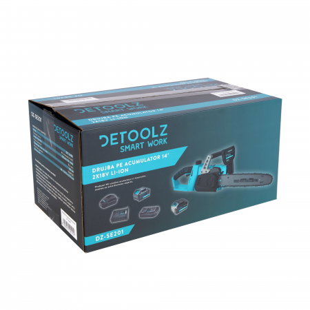 Drujba pe acumulator Detoolz DZ-SE201 14" 2x18V [3]