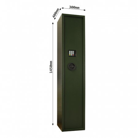 Dulap Arme Rottner Guntronic 5 Închidere Electronică Verde [2]