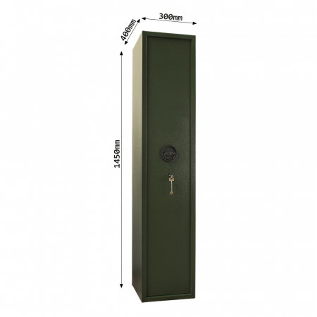 Dulap de Arme și Muniție Rottner Montana 5 Închidere Cheie Verde [2]