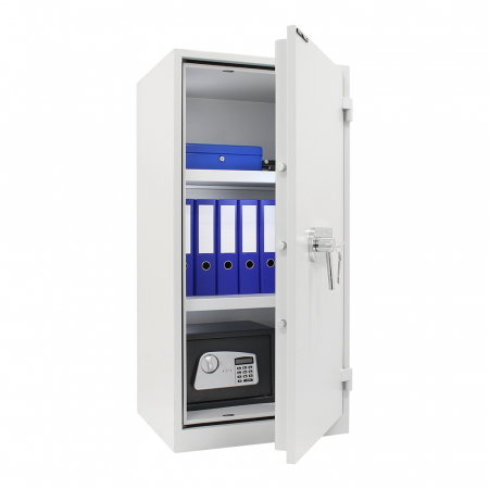 Dulap pentru Birou Antiefracţie Rottner Office 1 Premium Închidere Cheie Gri Deschis [2]