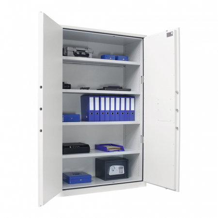 Dulap pentru Birou Antiefracţie Rottner Office 4 Premium Închidere Cheie Gri Deschis [2]