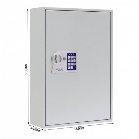 Dulap pentru Chei Rottner S 150 Închidere Electronică Gri Deschis [3]