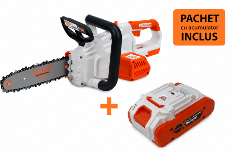 Ferastraie cu lant - Electroferastrau pe acumulator RURIS 2524e, 25 cm (contine 1 acumulator 2400e X-CHARGE)