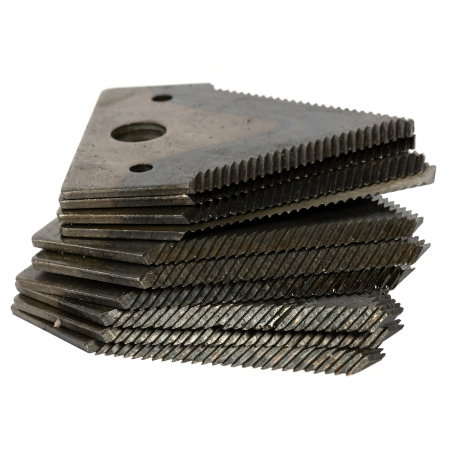 Tocatoare crengi si furaje - Set 10 cutite tambur 8x7.5 cm pentru tocator crengi