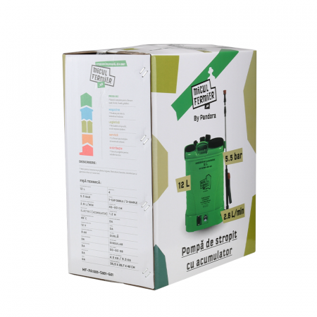 Pompa de stropit cu acumulator Micul Fermier 12L [2]