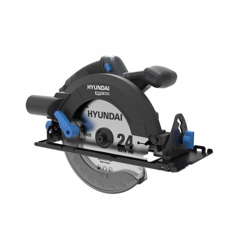 Fierastraie circulare cu acumulator - Fierăstrău circular brushless Hyundai CS20X-190, 20V, pânză 190 mm, SOLO (fără acumulator)