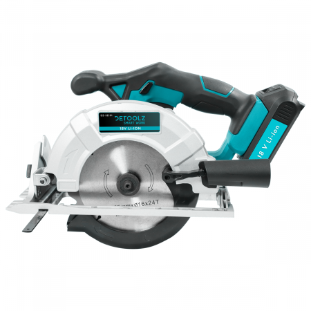 Echipamente platforma cu acumulator unic Detoolz FLEXI POWER - Fierastrau circular cu acumulator Detoolz DZ-SE191 Ø165mm 18V