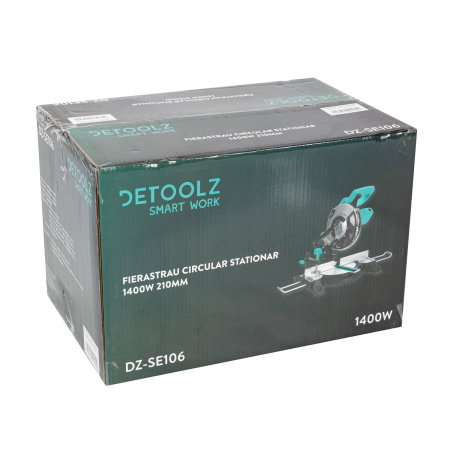 Fierastrau circular stationar Detoolz DZ-SE106 1400W 210mm [12]